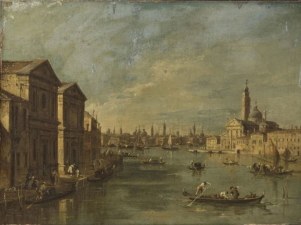 Veduta della chiesa di San Giorgio vista dal Canale della Giudecca - Philadelphia Museum of Art
